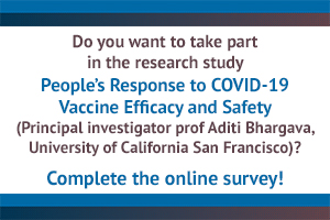 Survey: People’s Response to COVID-19 Vaccine Efficacy and Safety