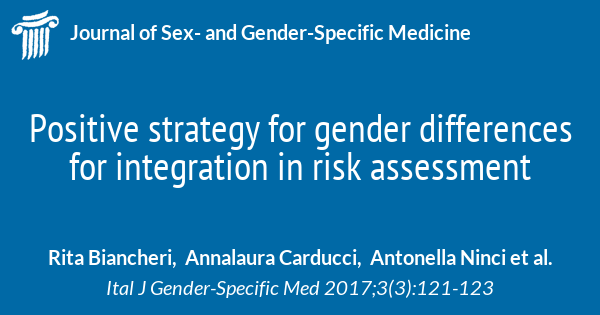 Positive Strategy For Gender Differences For Integration In Risk ...