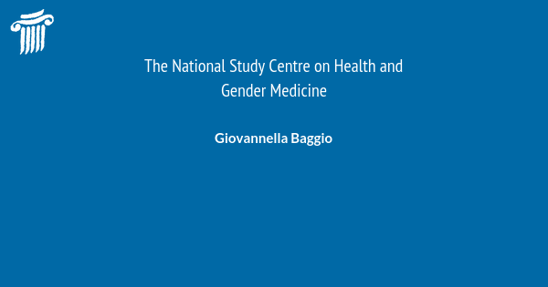 The National Study Centre On Health And Gender Medicine | Journal Of ...