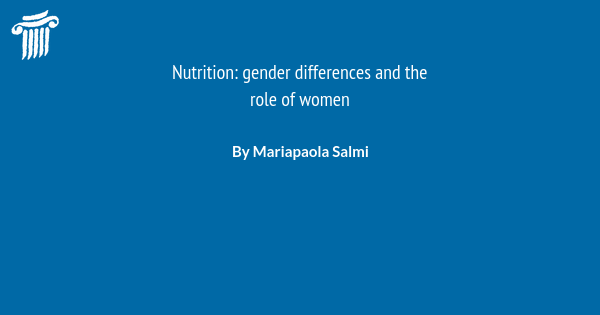 Nutrition Gender Differences And The Role Of Women Journal Of Sex And Gender Specific 9835