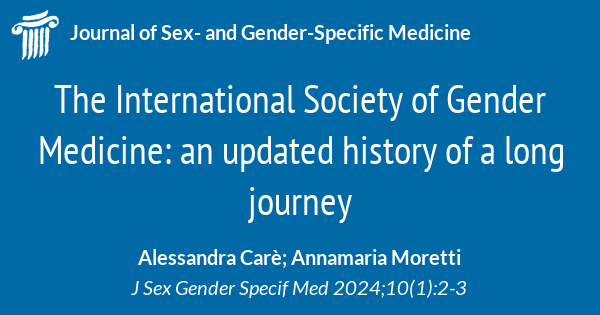 The International Society of Gender Medicine an updated history